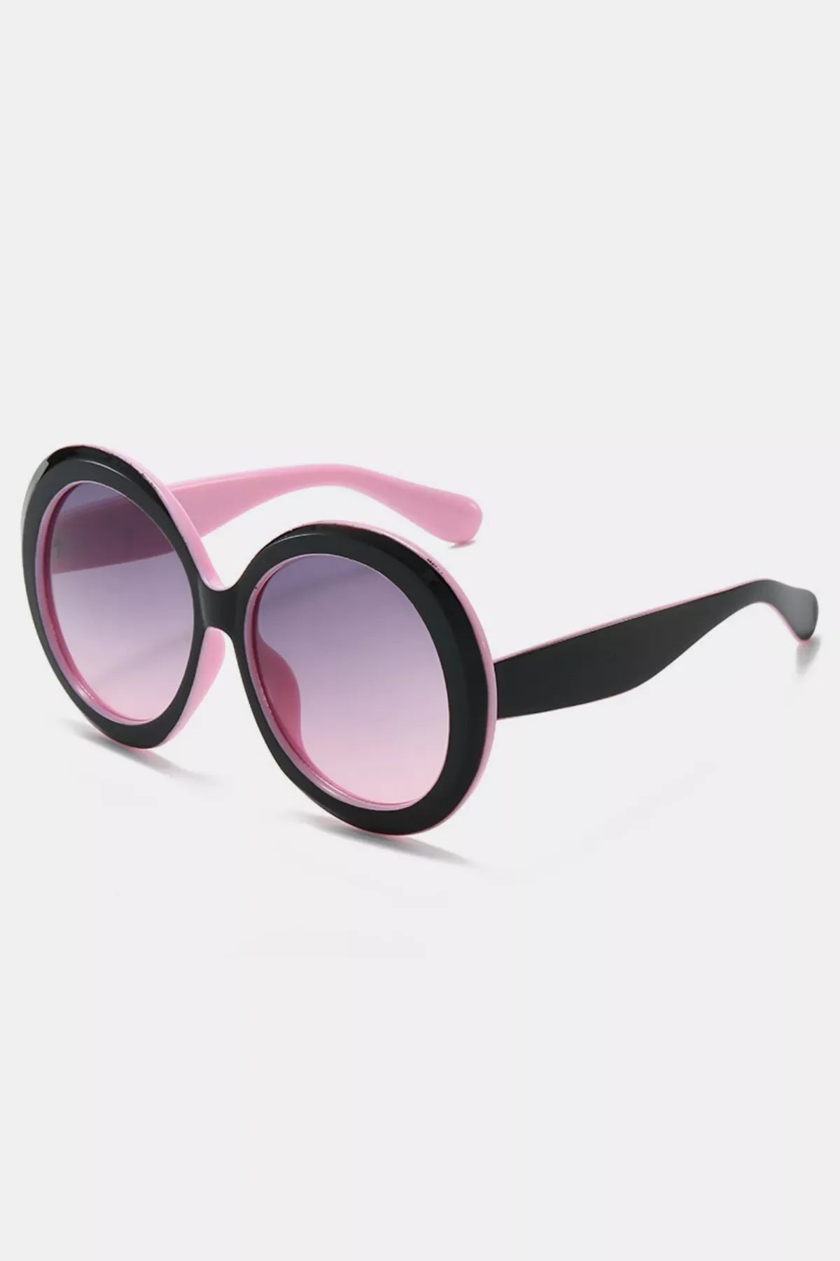Oversized Round Frame Fashion Sunglasses - Loving It Shop