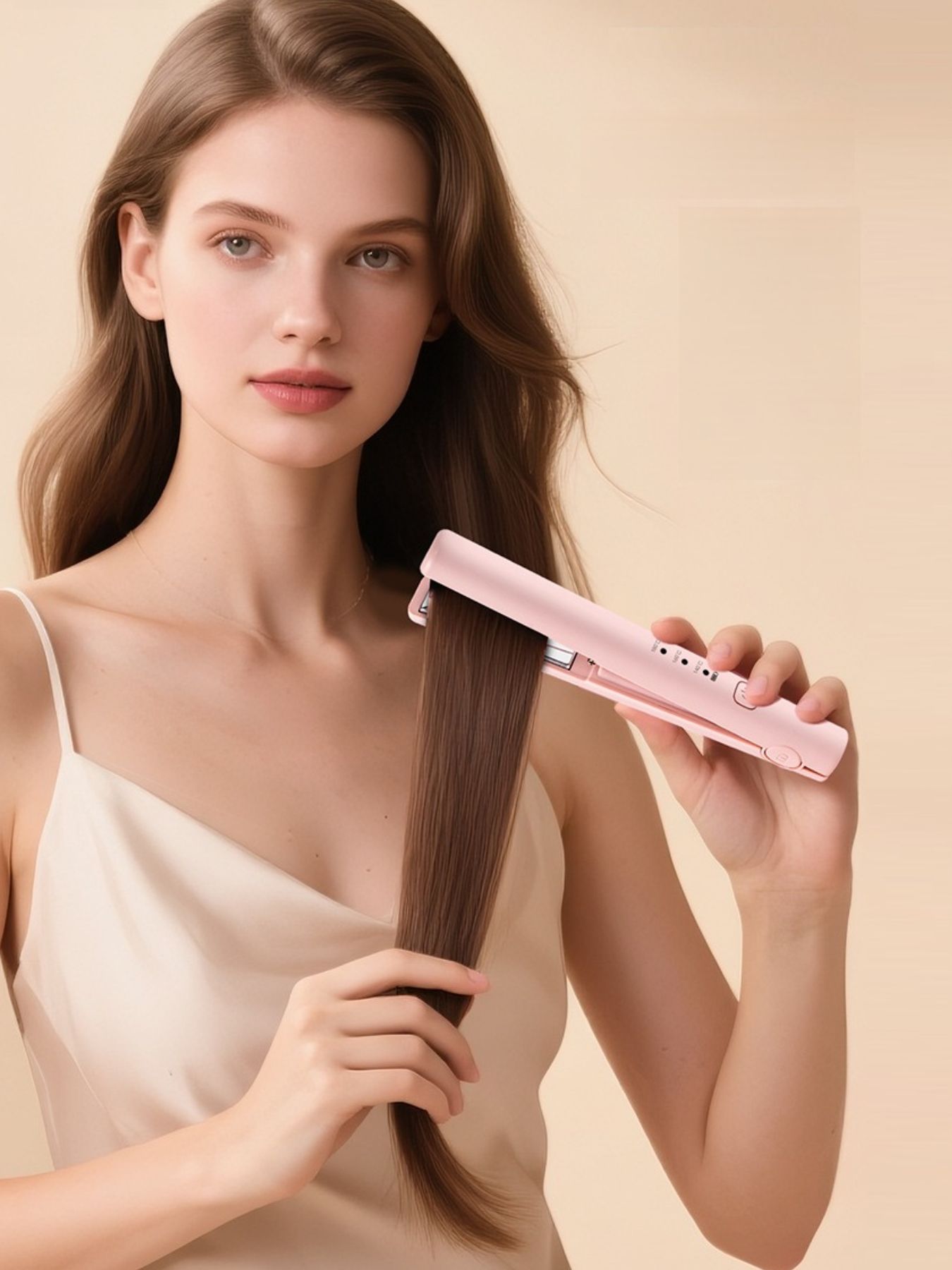 Cordless Rechargeable Mini Hair Straightener - Loving It Shop