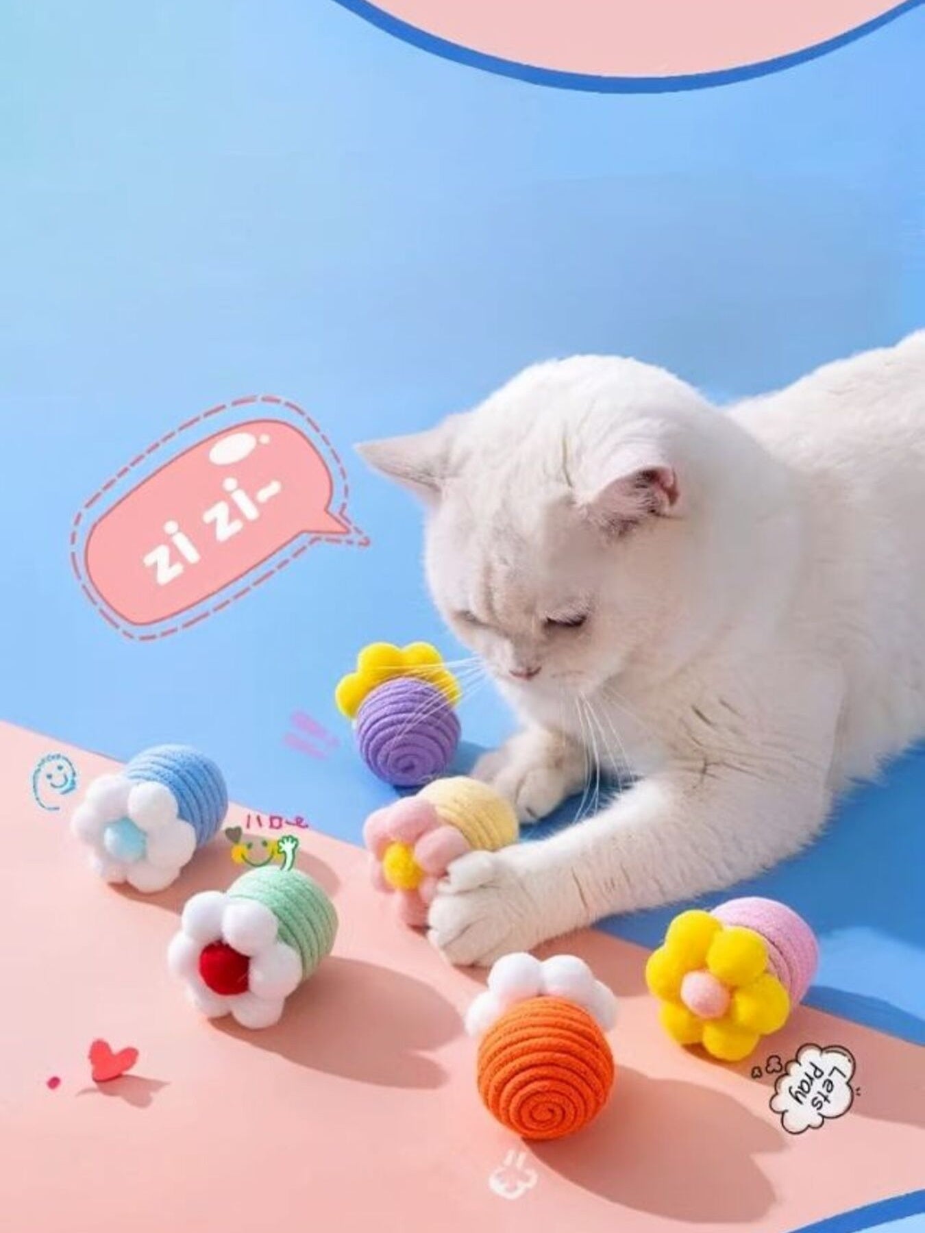 Interactive Flower Design Squeaky Pet Sound Toy - Loving It Shop
