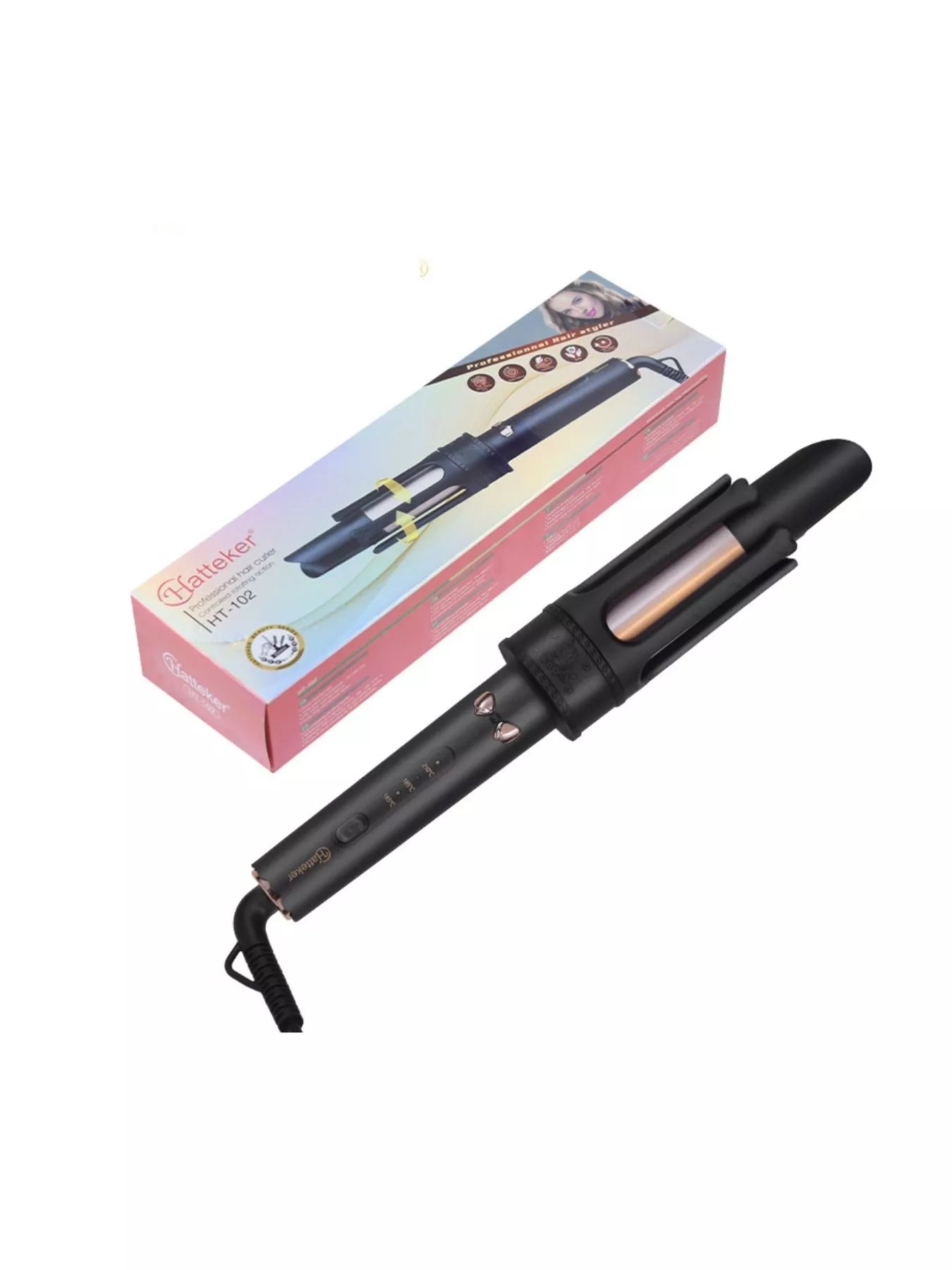 Automatic Rotating Curling Iron - Loving It Shop