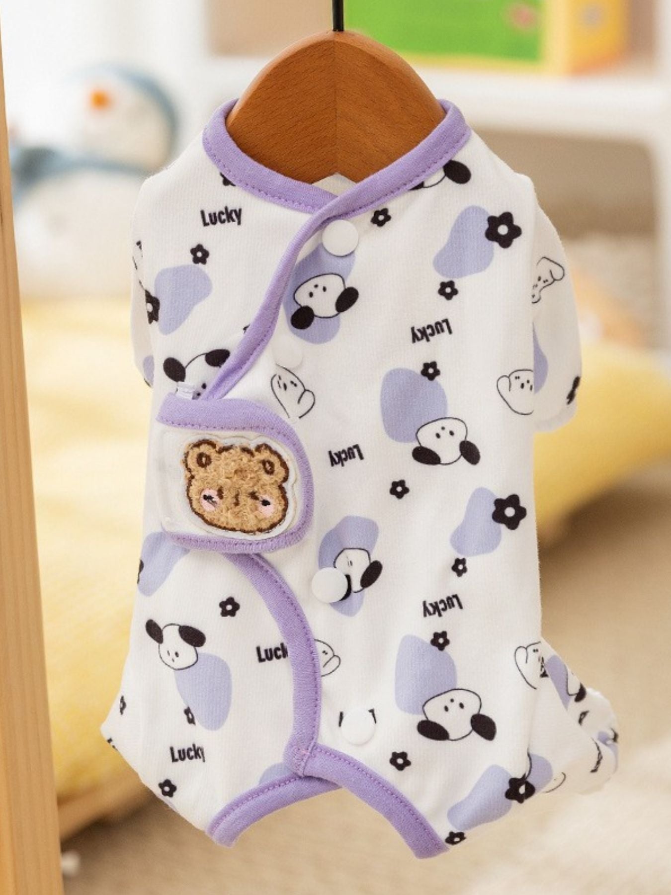 Printed Pet Jumpsuit - Loving It Shop