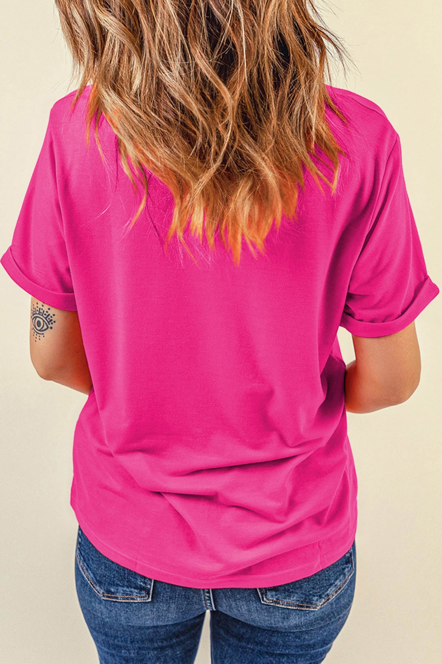 Rose Red Margaritas Made Me Do It Striped Graphic Beach Vacation Tee - Loving It Shop