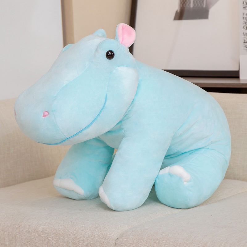 Plush Toy Hippo Doll Children&