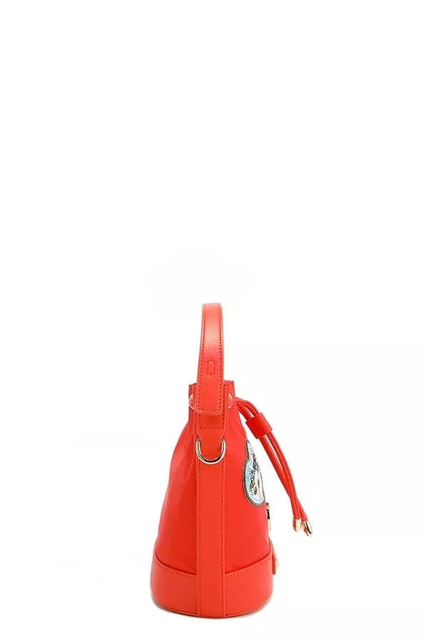 Color Patch Bucket Bag