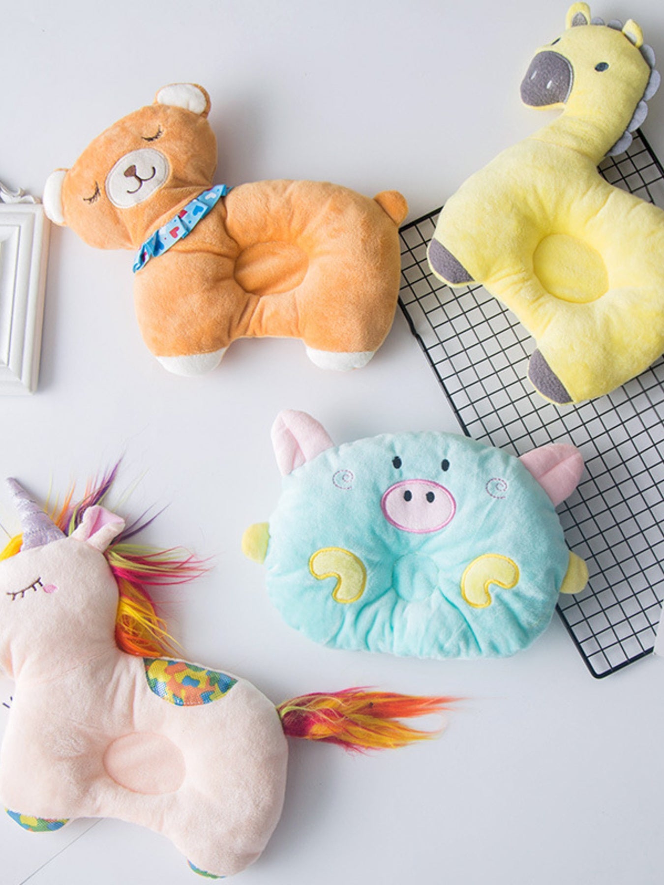 Animal Shaped Head Protection Plush Pillow - Loving It Shop