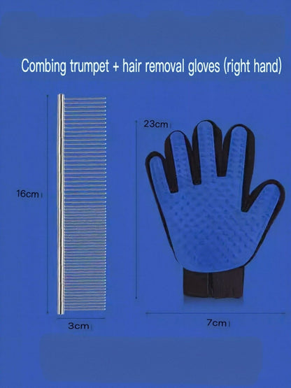 Stainless Steel Pet Grooming Comb for Hair Removal - Loving It Shop
