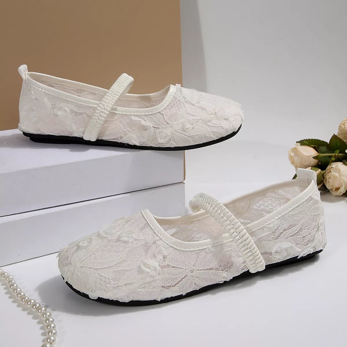 Round Toe Flats Slip - Ons - Loving It Shop