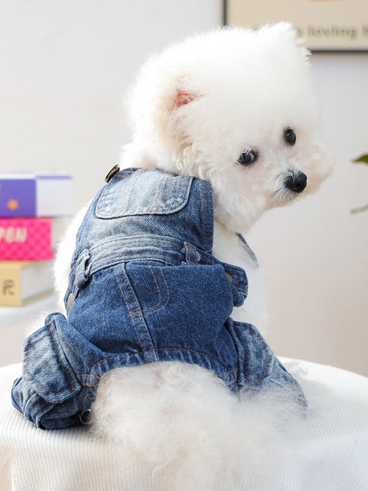 Denim Pet Overalls - Loving It Shop
