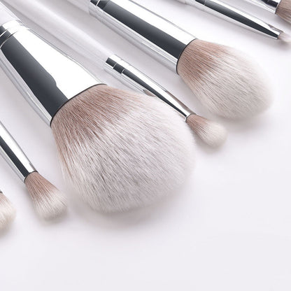 11-Piece Makeup Brush Set with Landscape Powder Brush