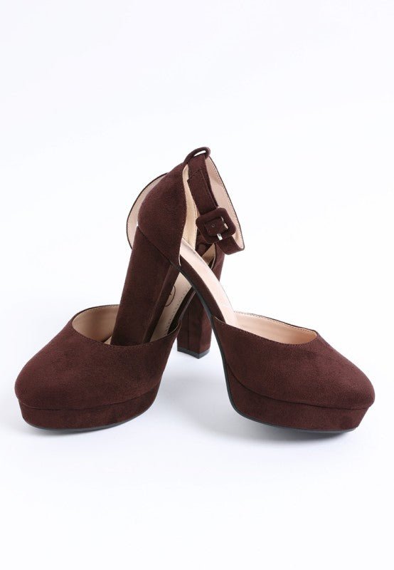 Inigo Interchangeable Ankle Strap Platform Sandals - Loving It Shop