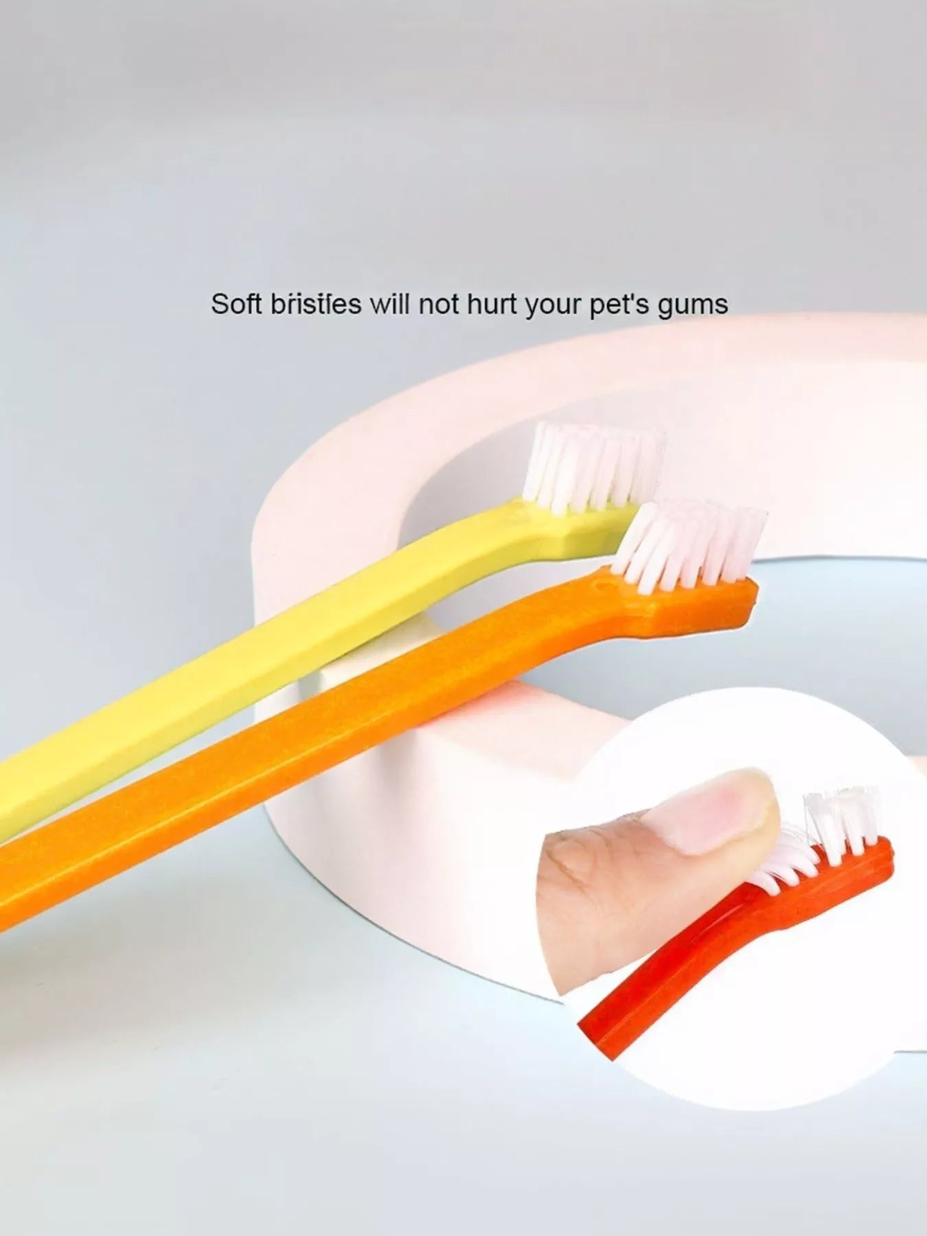 Plastic Pet Toothbrush - Loving It Shop