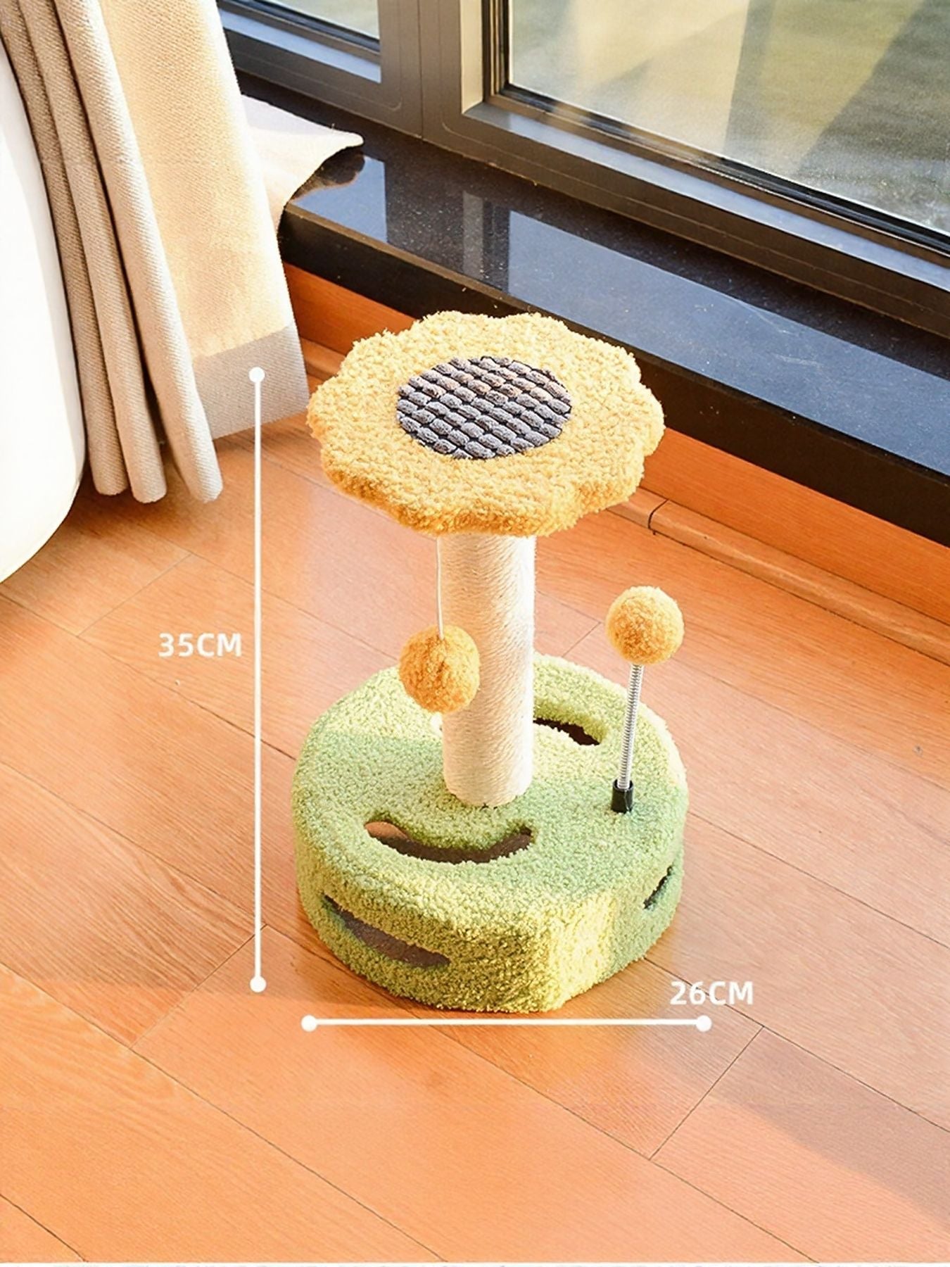 Cat Scratching Posts with Dangling Balls - Loving It Shop