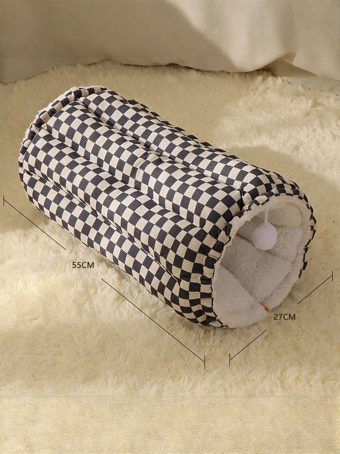 Cozy Plush Pet Tunnel Nest - Loving It Shop