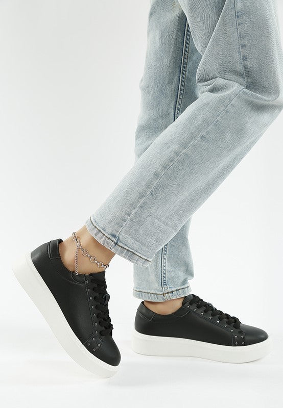 Strider Studs Embellished Chunky Sneakers