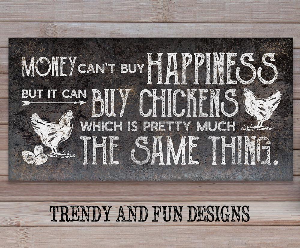 Chickens Money Can&