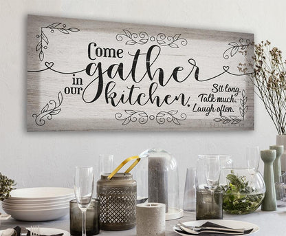 Come Gather - Canvas