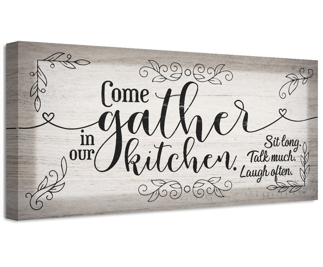 Come Gather - Canvas