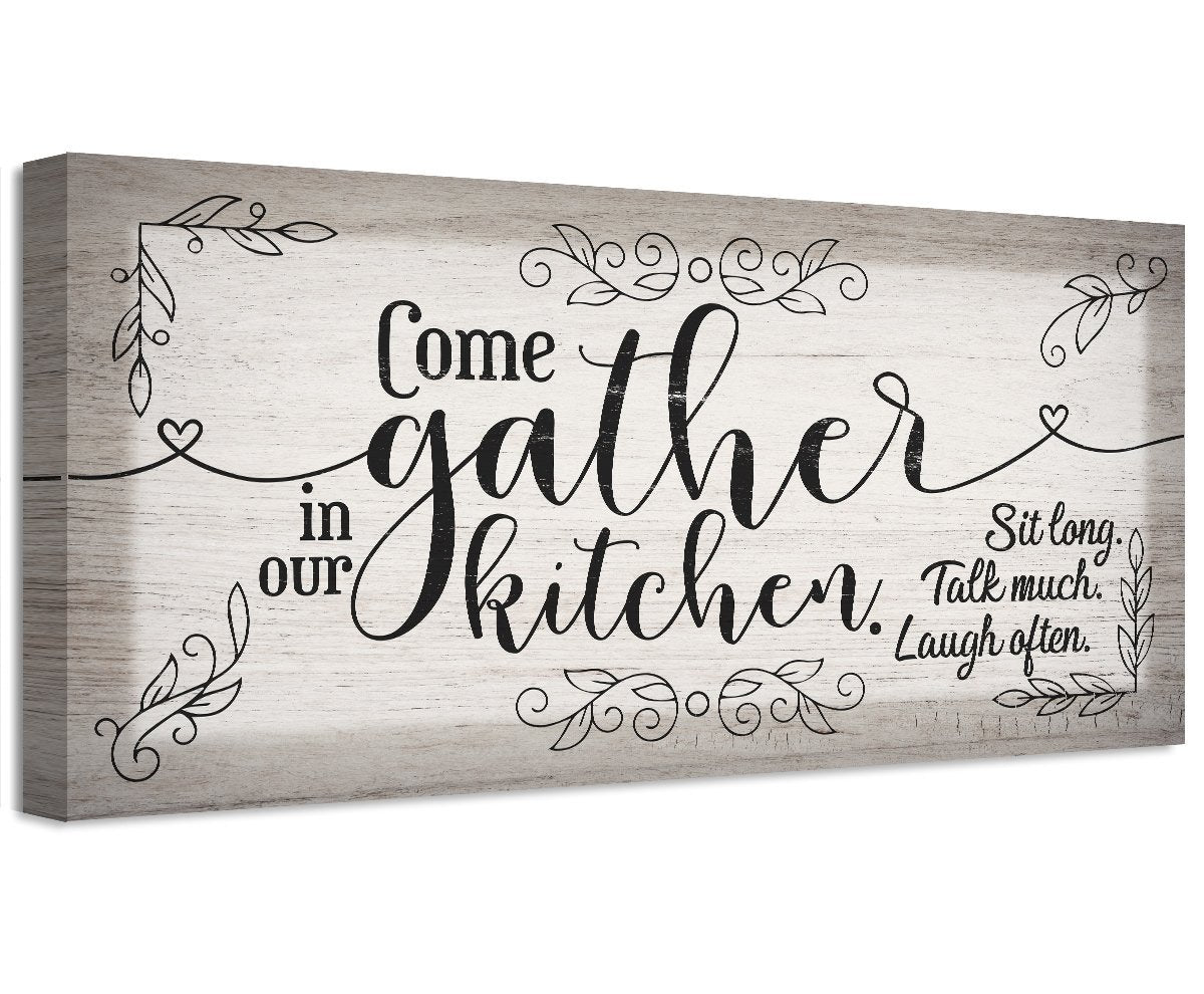Come Gather - Canvas