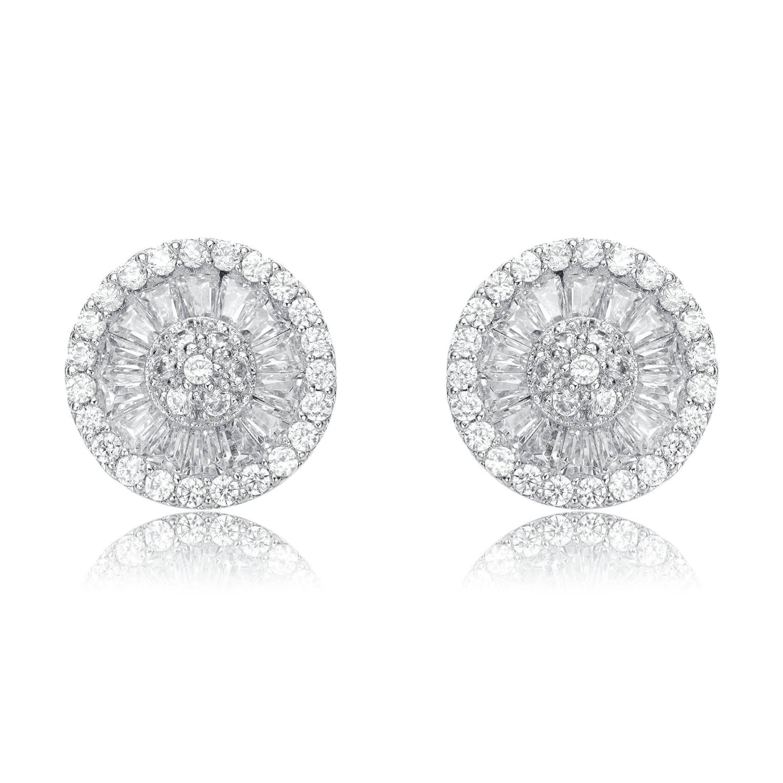 Cubic Zirconia Stud Earrings