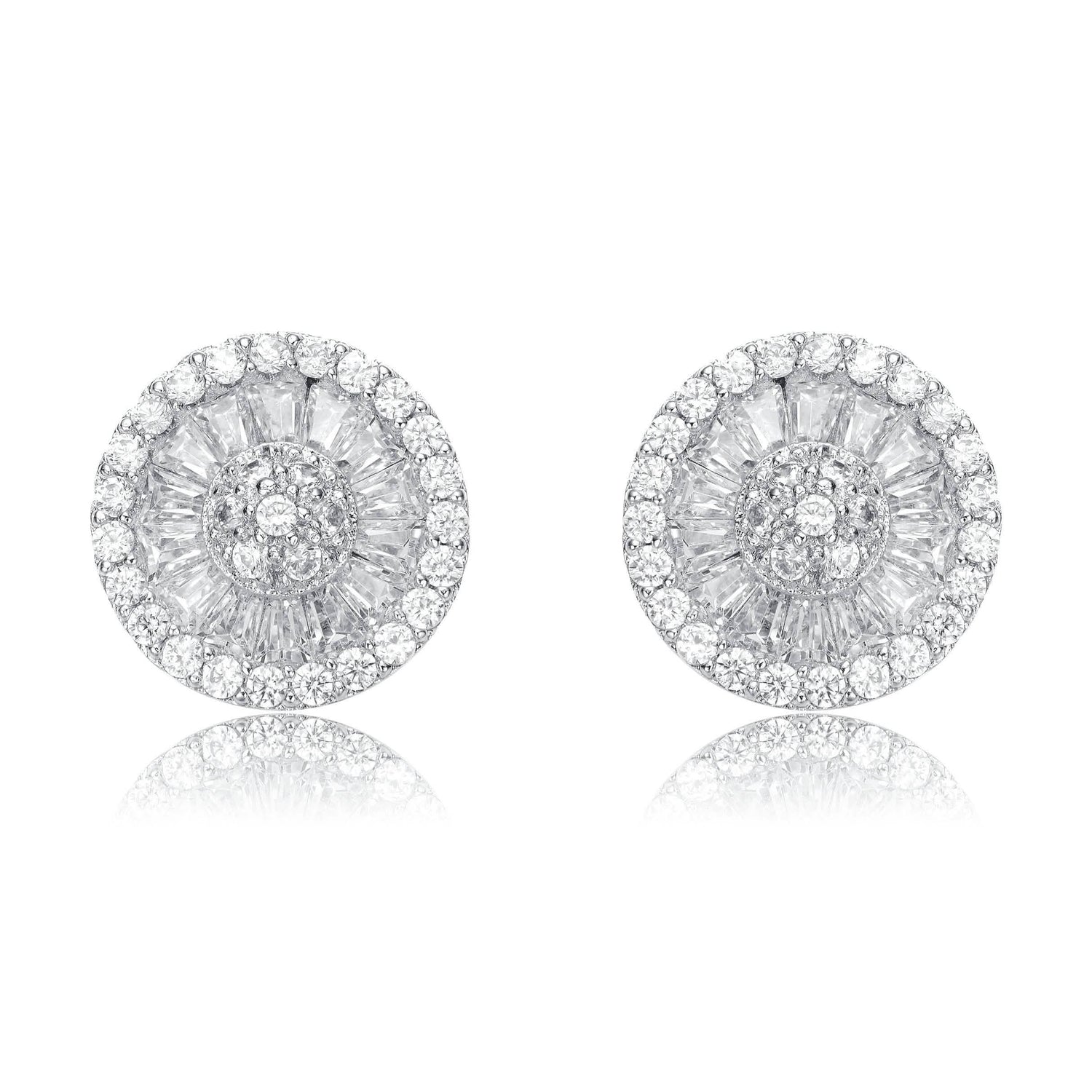 Cubic Zirconia Stud Earrings