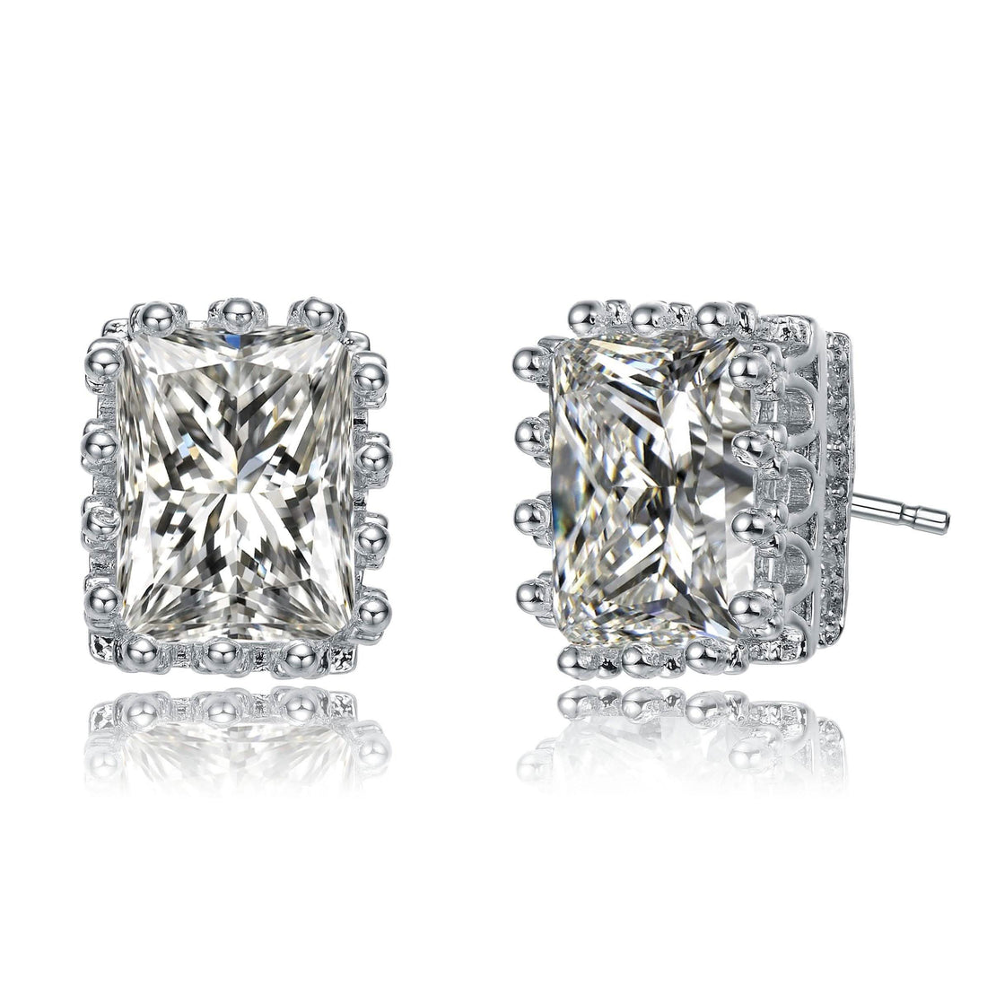 Cubic Zirconia Stud Earrings