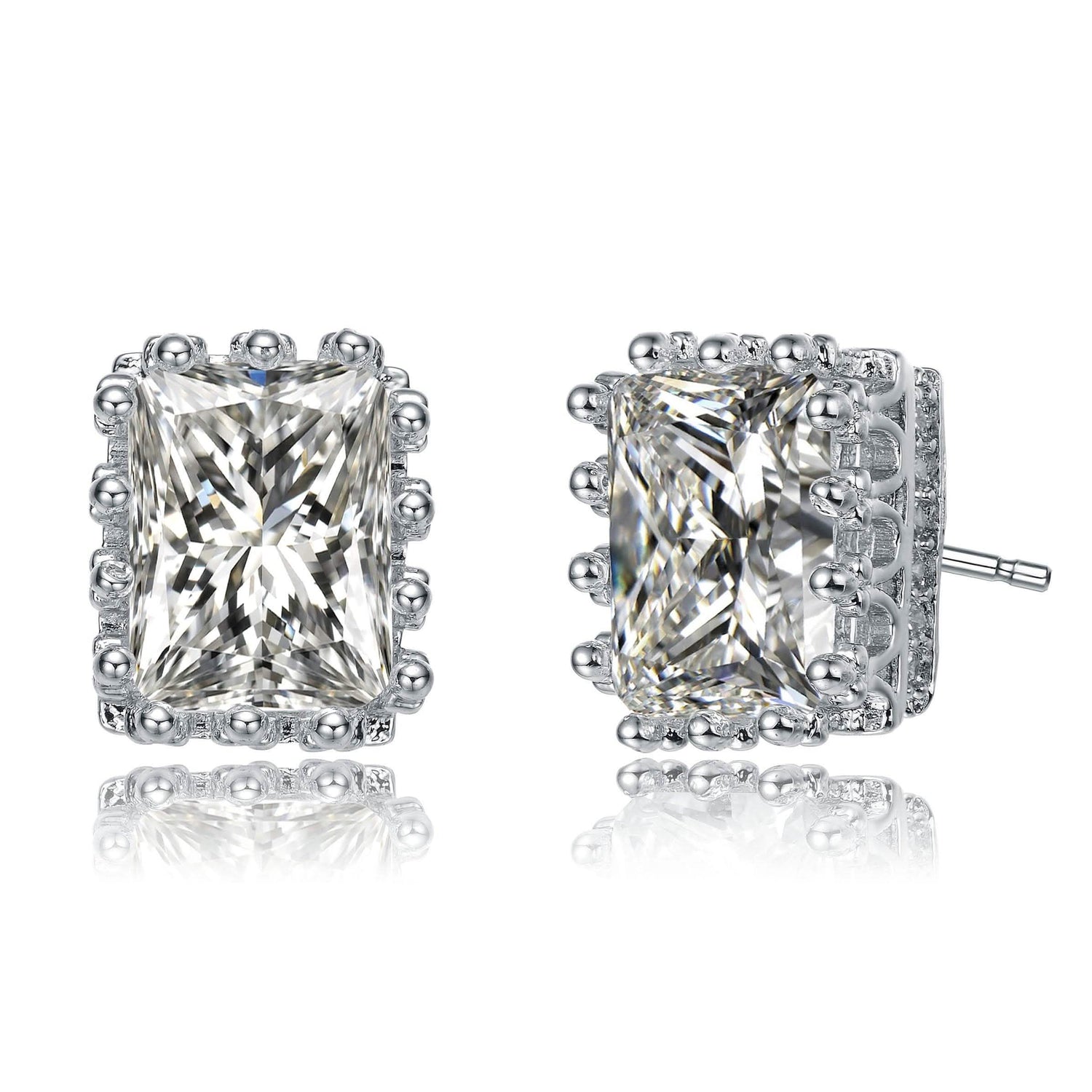 Cubic Zirconia Stud Earrings