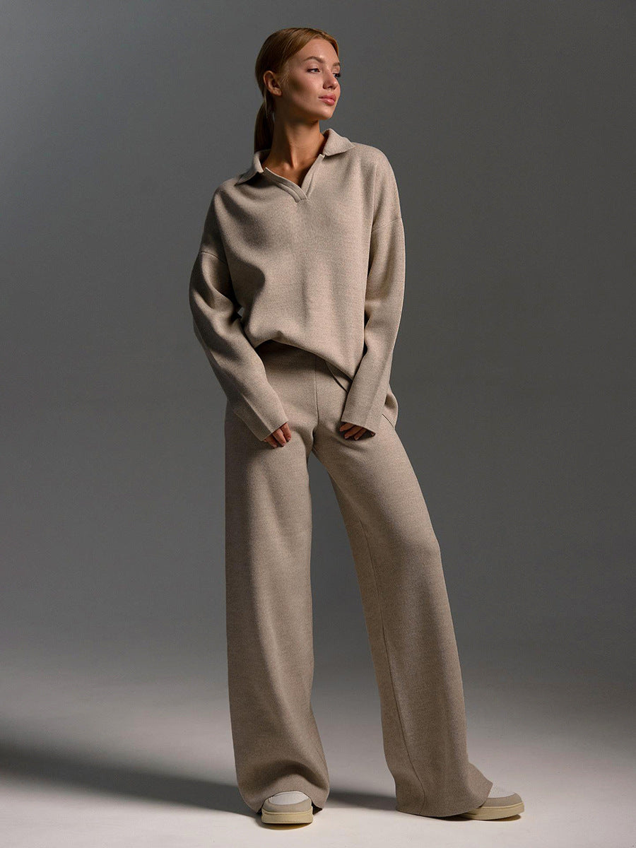 Fall Winter Two Piece Set Women&