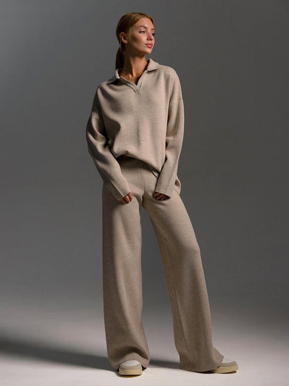 Fall Winter Two Piece Set Women&