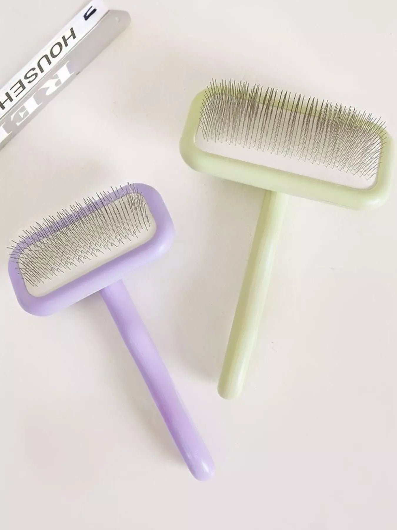 Gentle Pet Hair Remover Slicker Brush - Loving It Shop