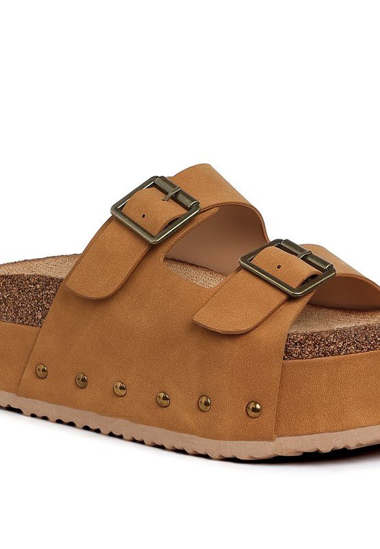 Impala Studded Faux Leather Slip Ons - Loving It Shop