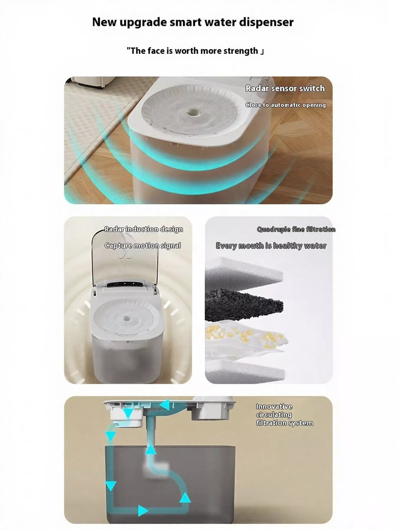 Automatic Pet Water Fountain - Loving It Shop