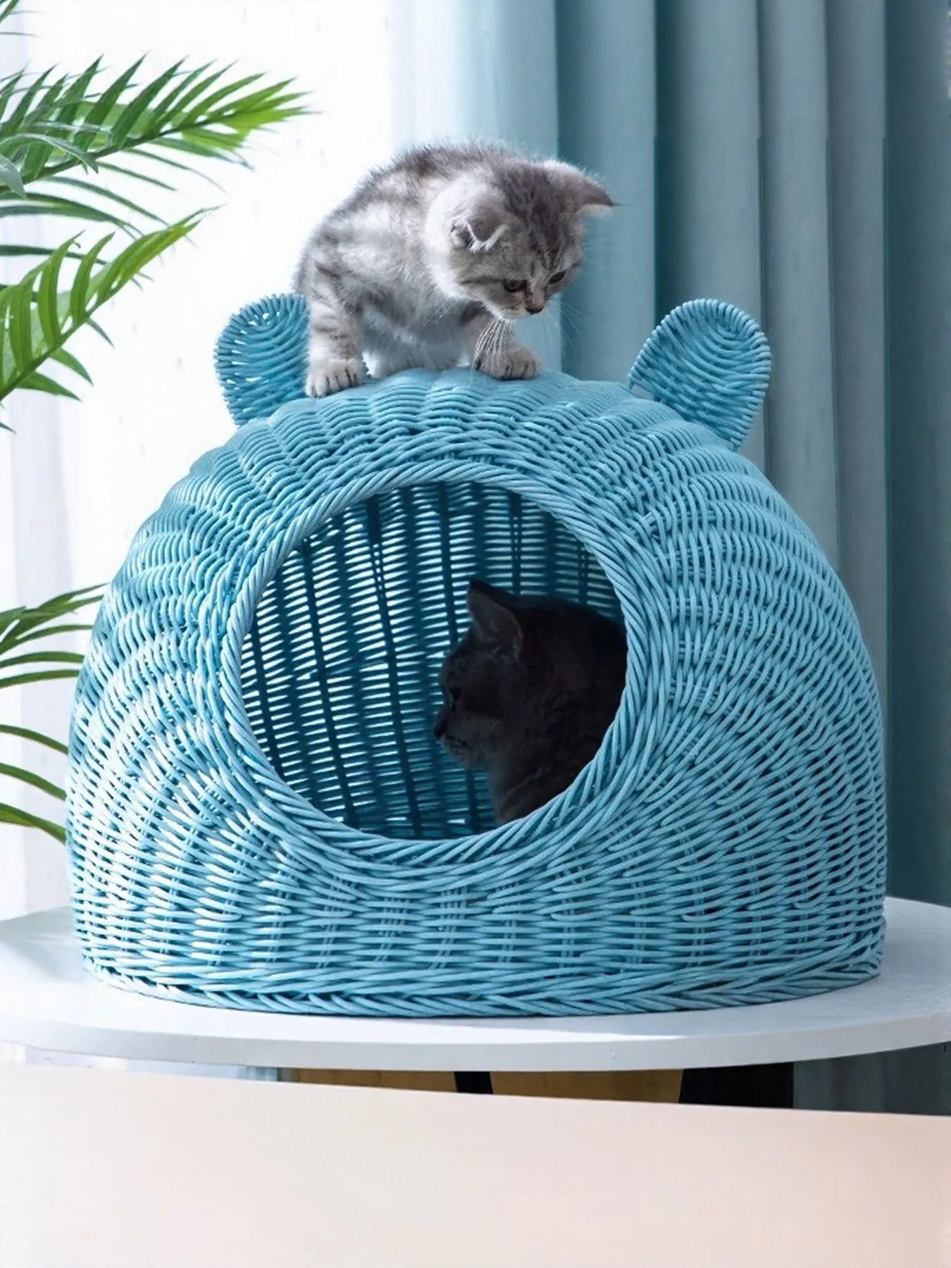 Rattan Washable Breathable Pet Nest - Loving It Shop