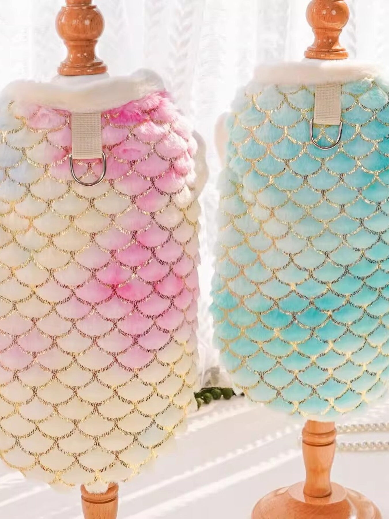 Mermaid Scale Plush Pet Top - Loving It Shop