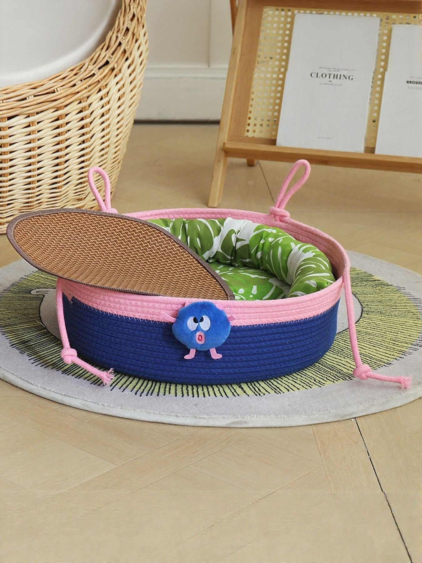Two - Tone Woven Pet Nest - Loving It Shop