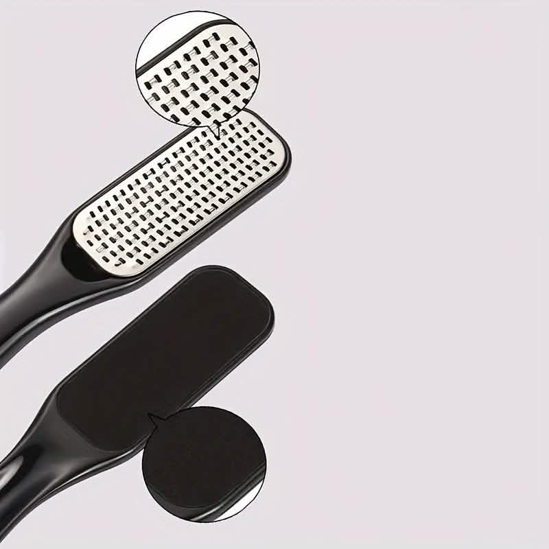4-Piece Stainless Steel Foot File Set – Callus &amp; Dead Skin Remover