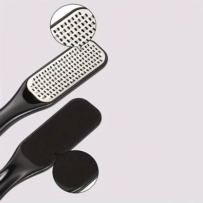 4-Piece Stainless Steel Foot File Set – Callus &amp; Dead Skin Remover