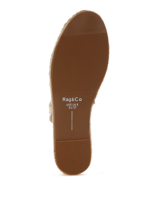Ostac Genuine Leather Mary Jane Espradrilles - Loving It Shop