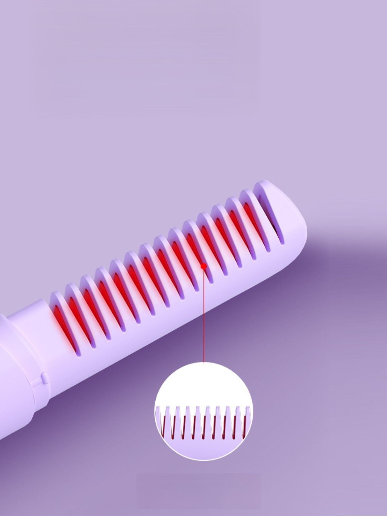 Portable Heated Straightening Comb - Loving It Shop