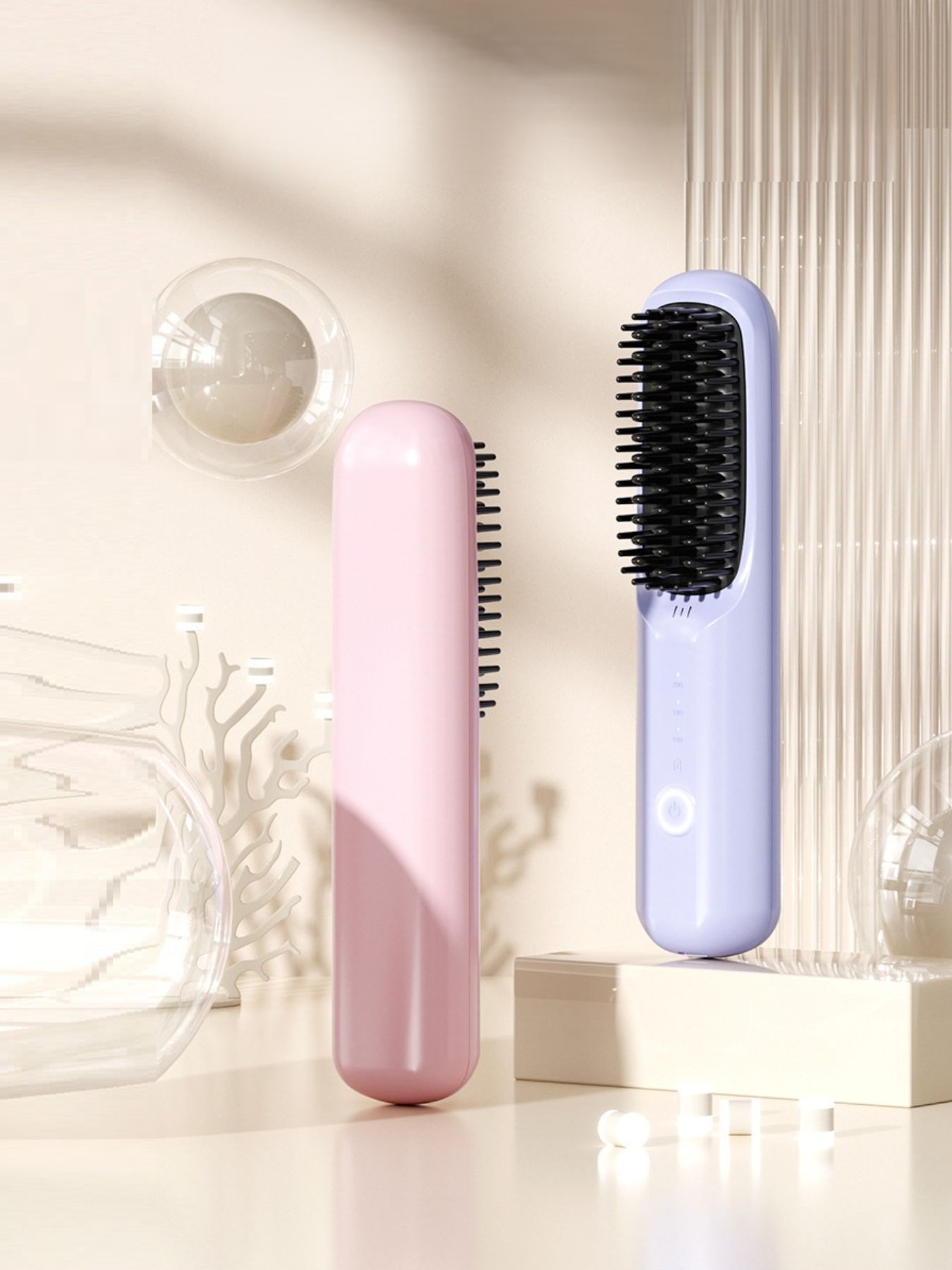 Portable Heated Straightening Comb - Loving It Shop