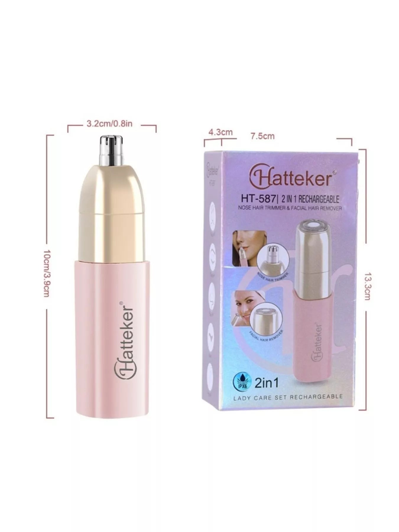 Painless 2 - in - 1 Hair Remover - Loving It Shop