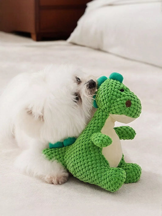 Dinosaur Squeaky Chew Pet Plush Toy - Loving It Shop