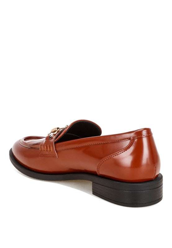 Marbin Fringed Penny Strap Loafers