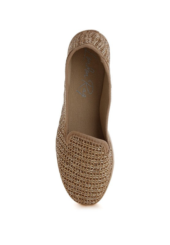 Busaba Round Toe Slip-On Loafers