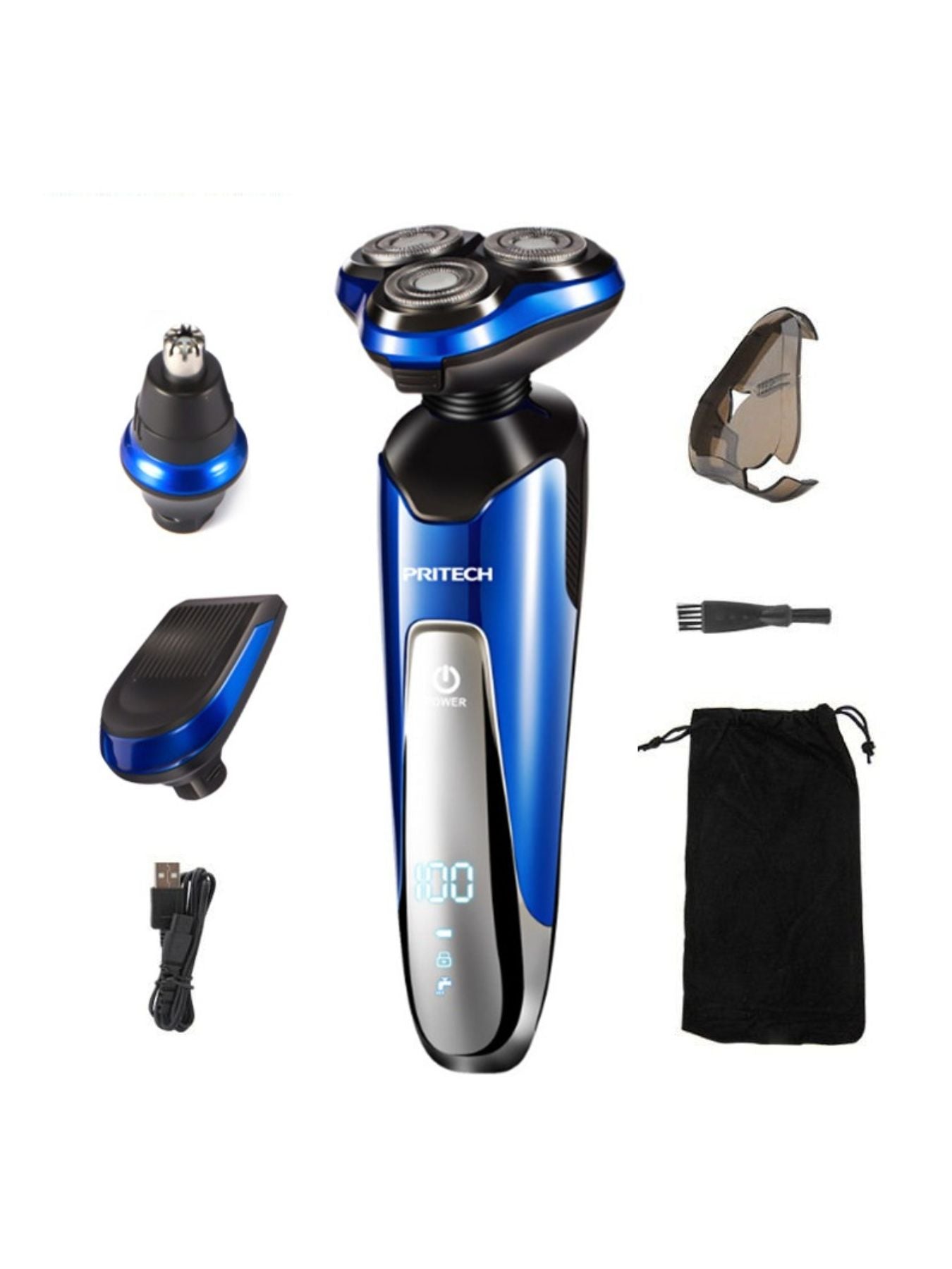 3 - in - 1 Electric Rotary Shaver - Loving It Shop