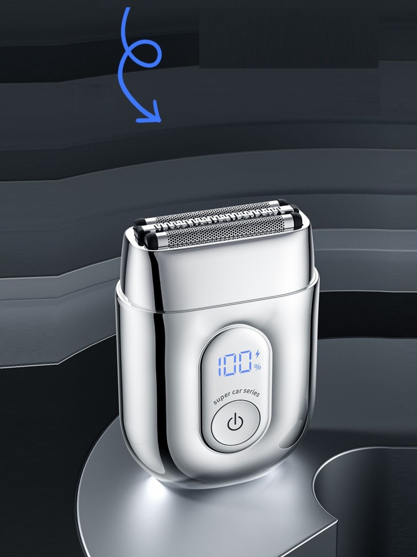 Portable Mini Shaver with LED Display - Loving It Shop