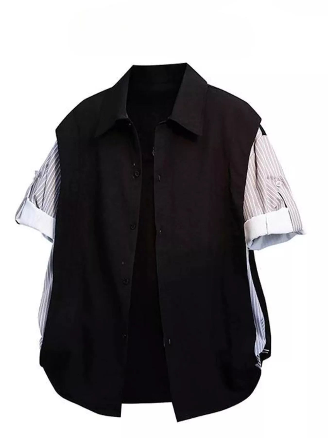 Men's Button Up Short Sleeve Shirt
