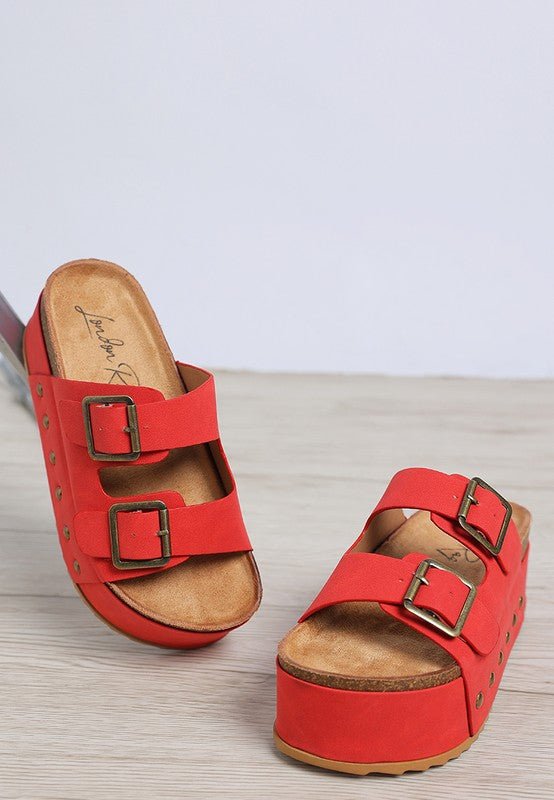 Impala Studded Faux Leather Slip Ons - Loving It Shop