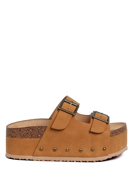Impala Studded Faux Leather Slip Ons - Loving It Shop