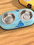 Cartoon Double Pet Bowls - Loving It Shop