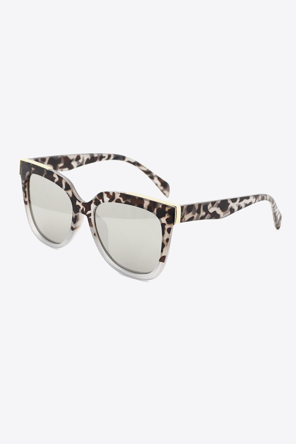 Tortoiseshell Polycarbonate Frame Full Rim Sunglasses - Loving It Shop